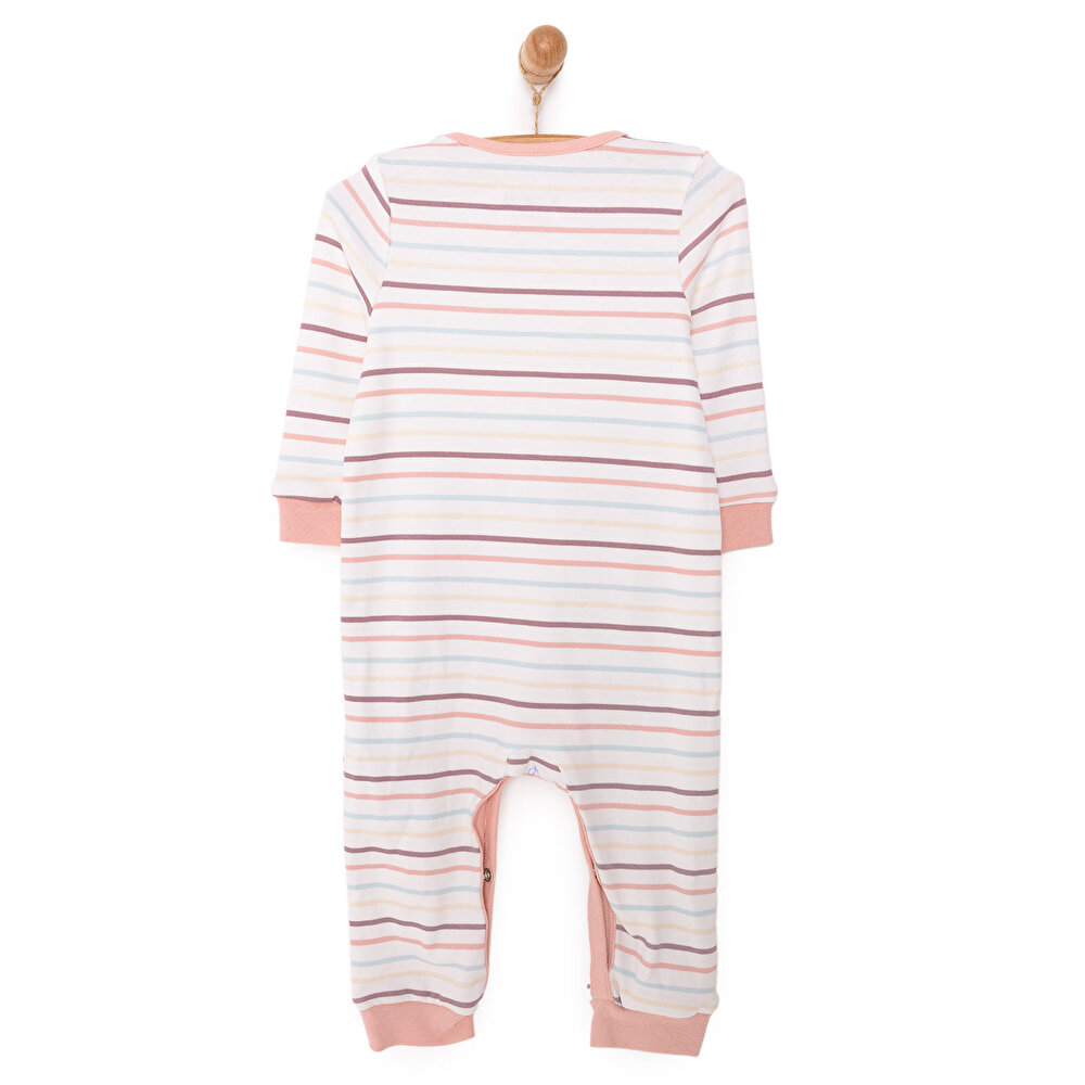 Çıtçıtlı Patiksiz Tulum Kız Bebek