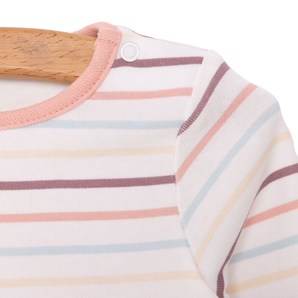 Çıtçıtlı Patiksiz Tulum Kız Bebek