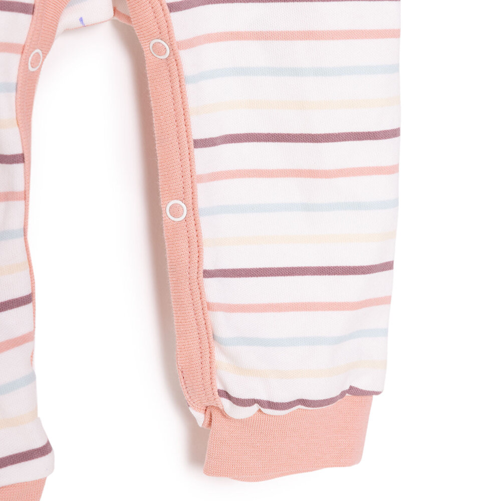 Çıtçıtlı Patiksiz Tulum Kız Bebek