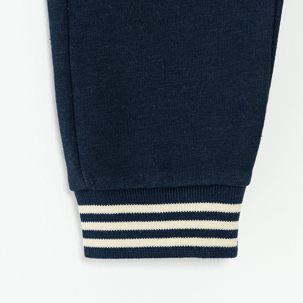 Erkek Bebek Eşofman Alt Cepli City Boy İndigo