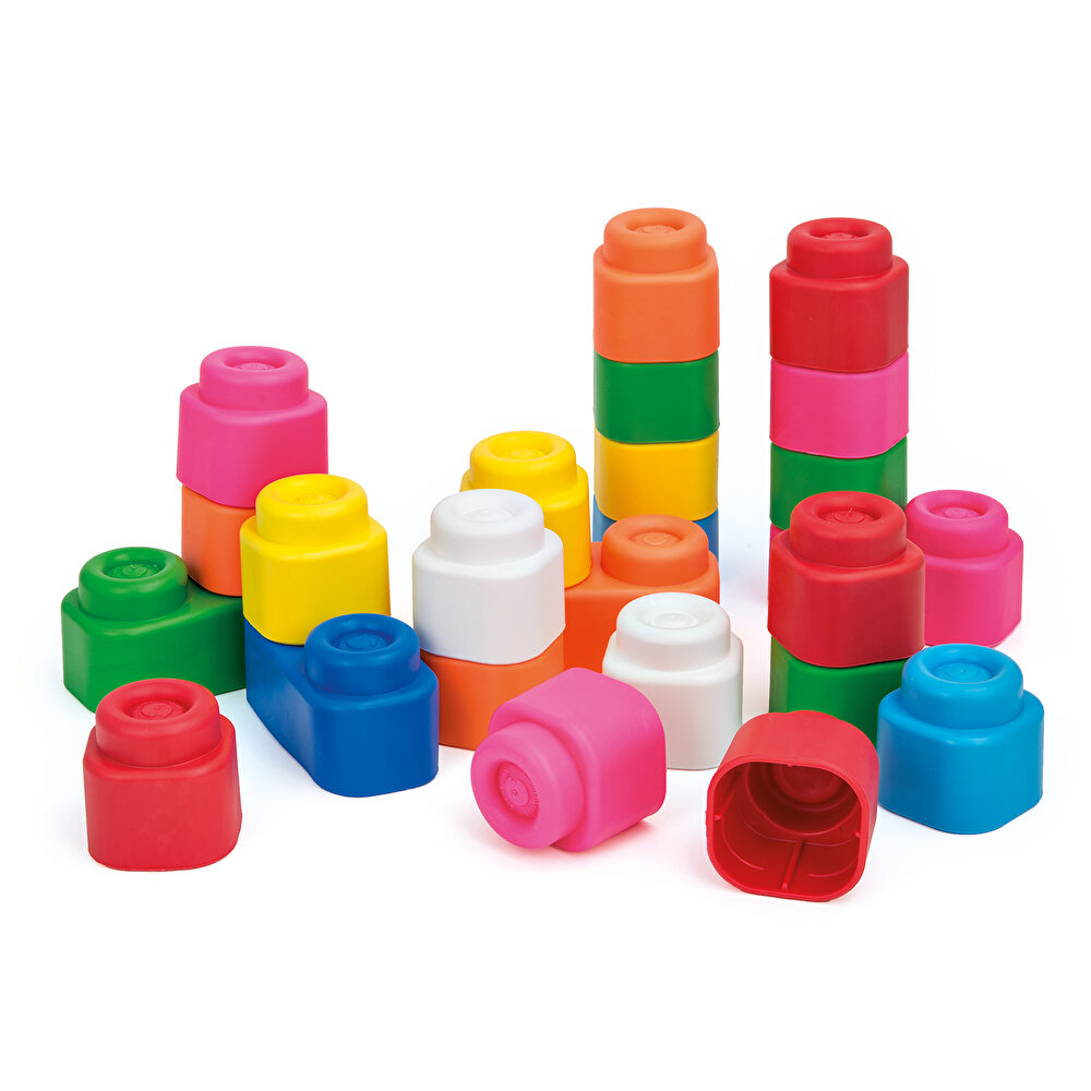 Clemmy Çanta Bebek Blok Seti 24lü