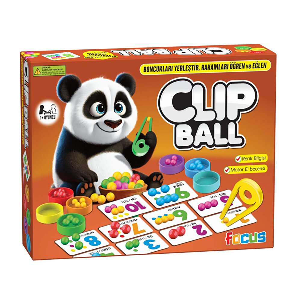 Clip Bead Rakamlar Oyunu