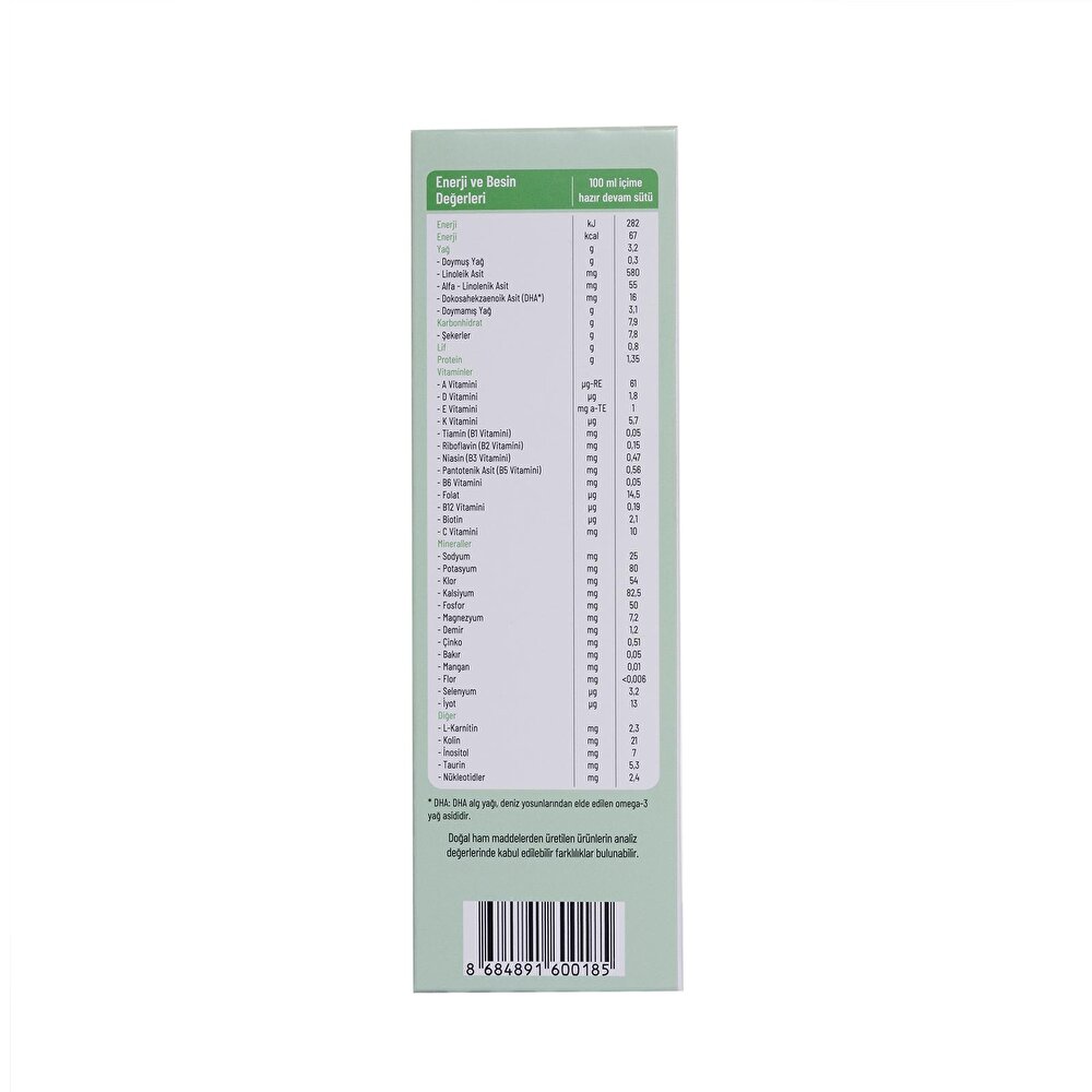 Çocuk Devam Sütü 2 Numara 6-12 Ay 400gr