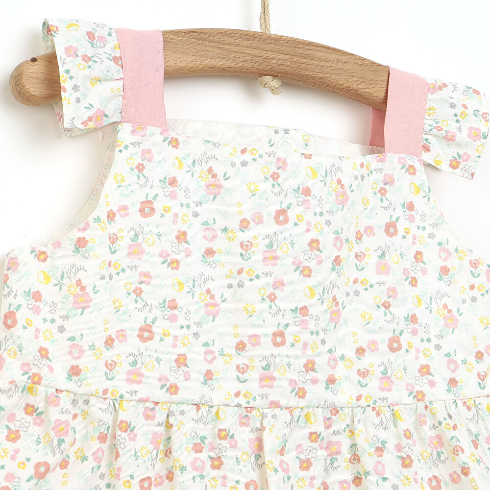 Colorful World Çiçekli Bluz-Şort Takım Kız Bebek