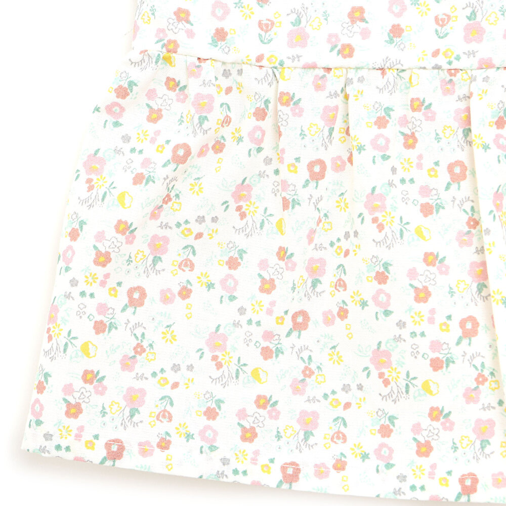 Colorful World Çiçekli Bluz-Şort Takım Kız Bebek