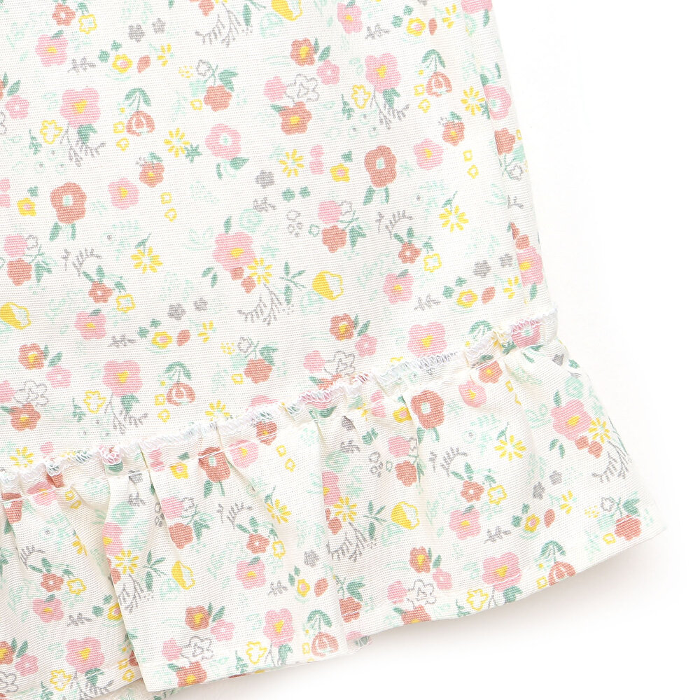 Colorful World Çiçekli Bluz-Şort Takım Kız Bebek