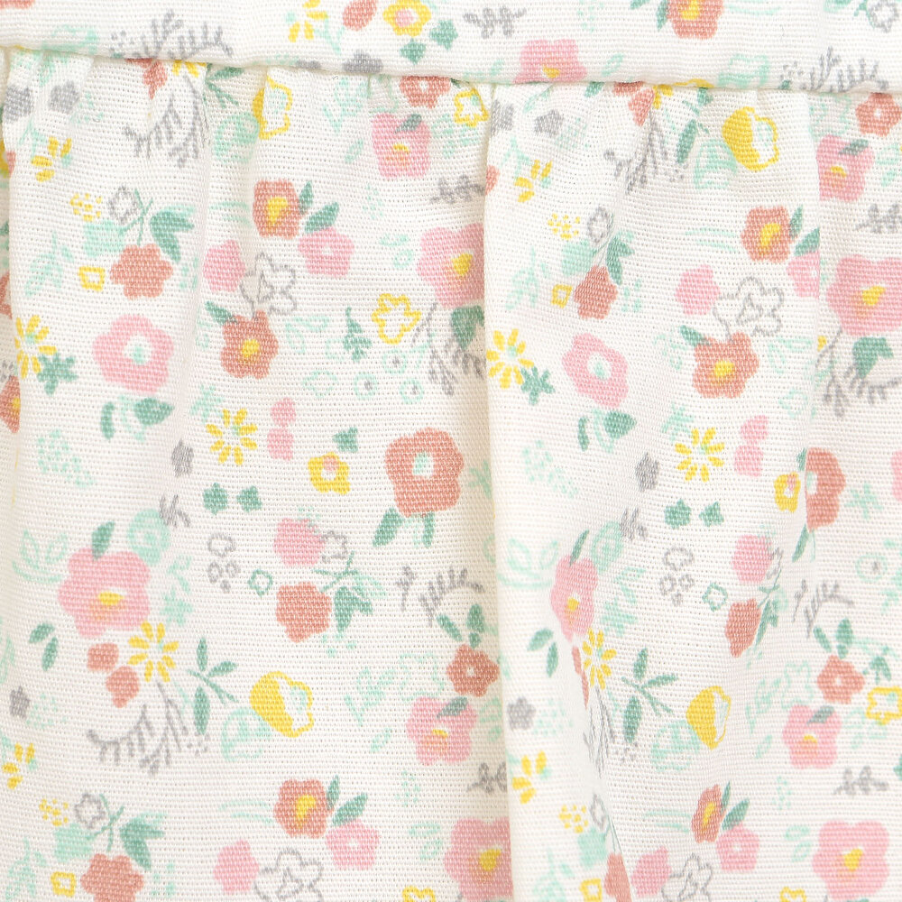 Colorful World Çiçekli Bluz-Şort Takım Kız Bebek