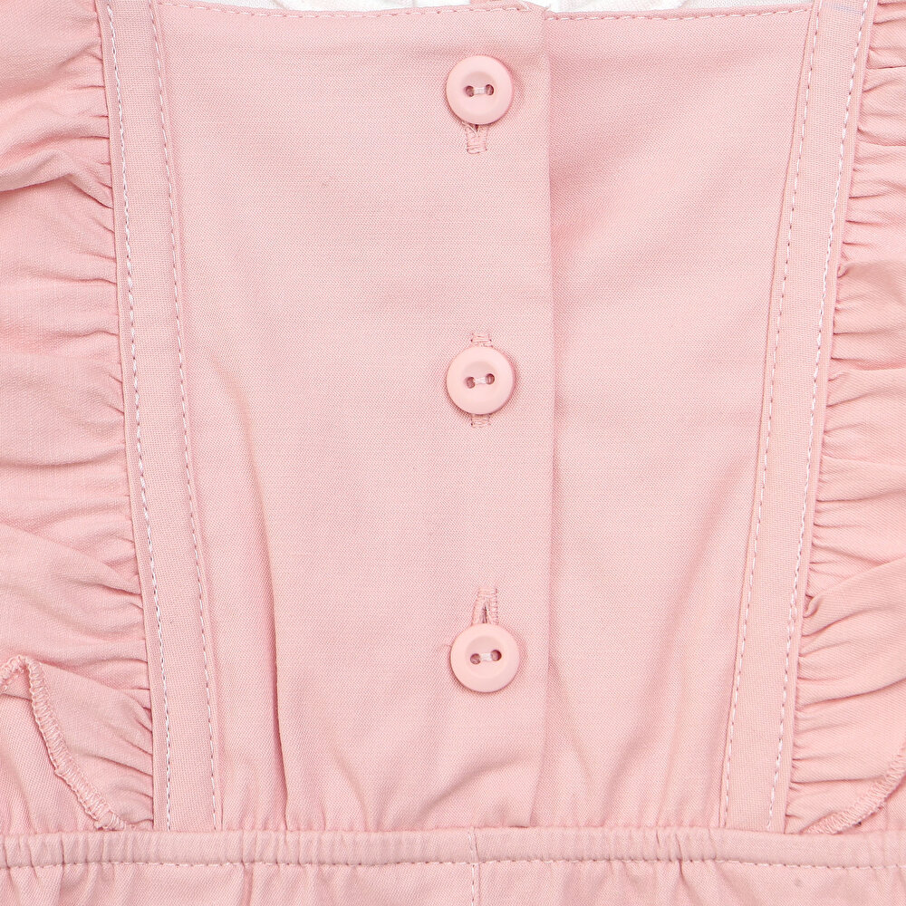 Colorful World Salopet-Tshirt Takım Kız Bebek