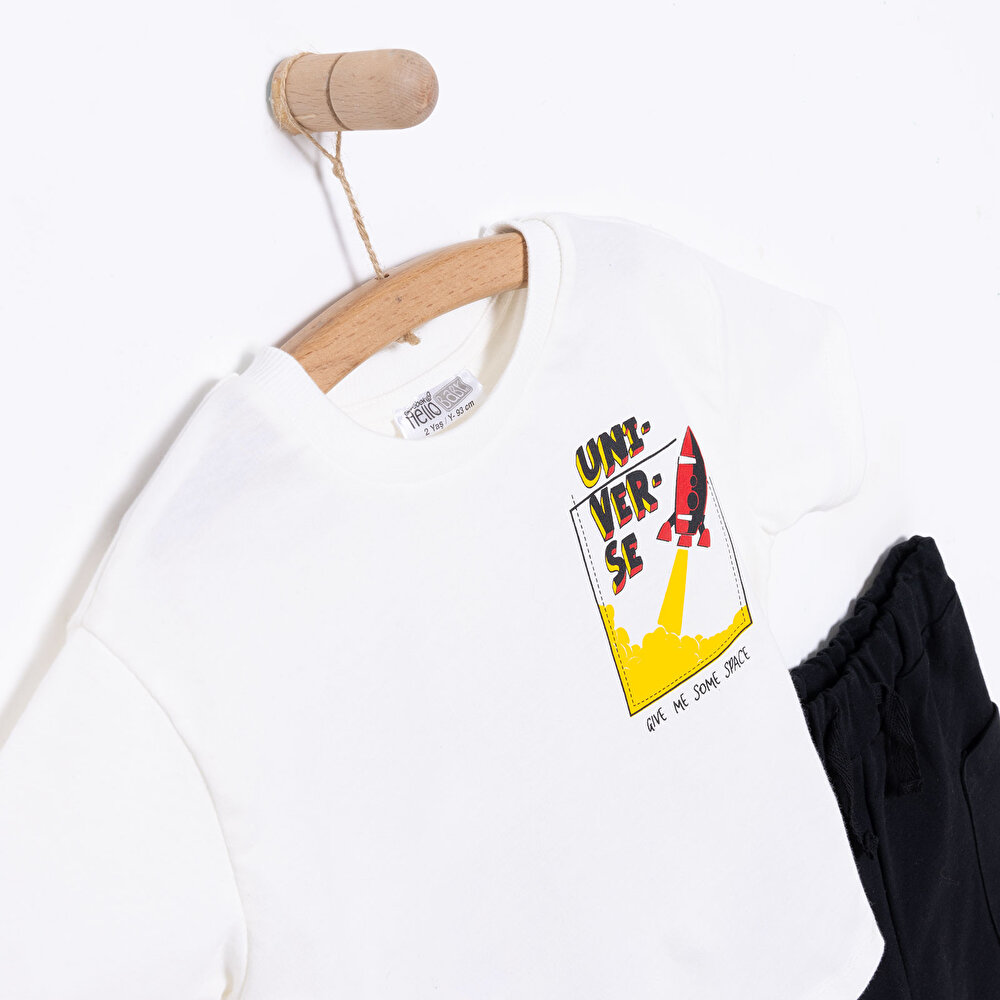 Cosmic Line Tshirt-Şort