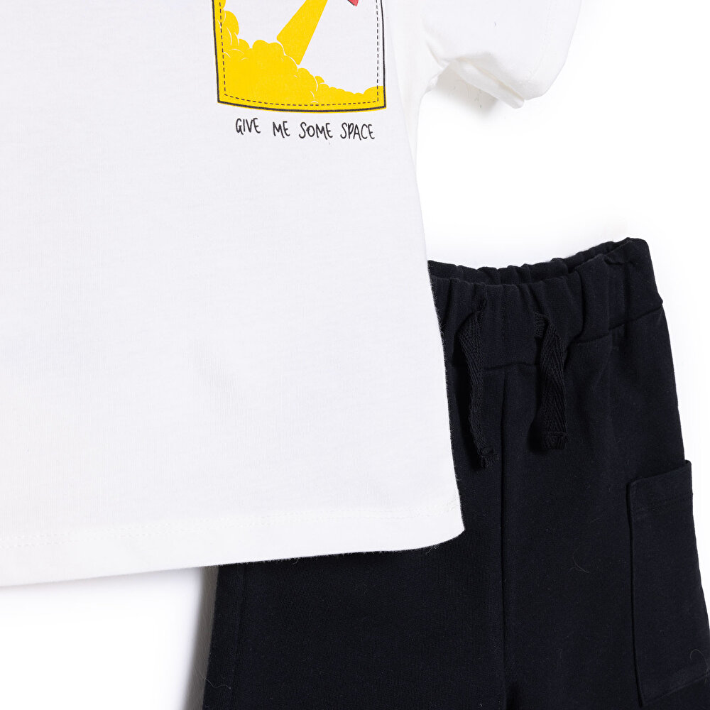 Cosmic Line Tshirt-Şort