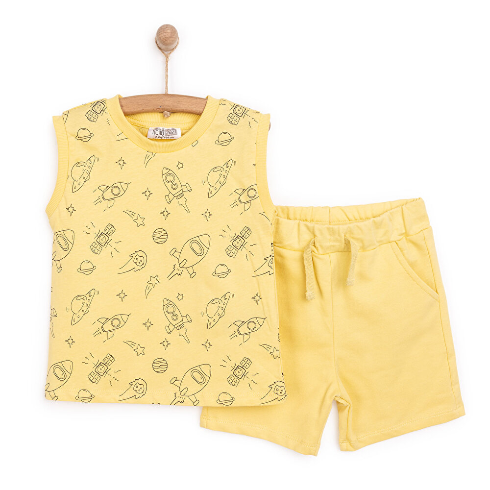 Cosmic Line Tshirt-Şort