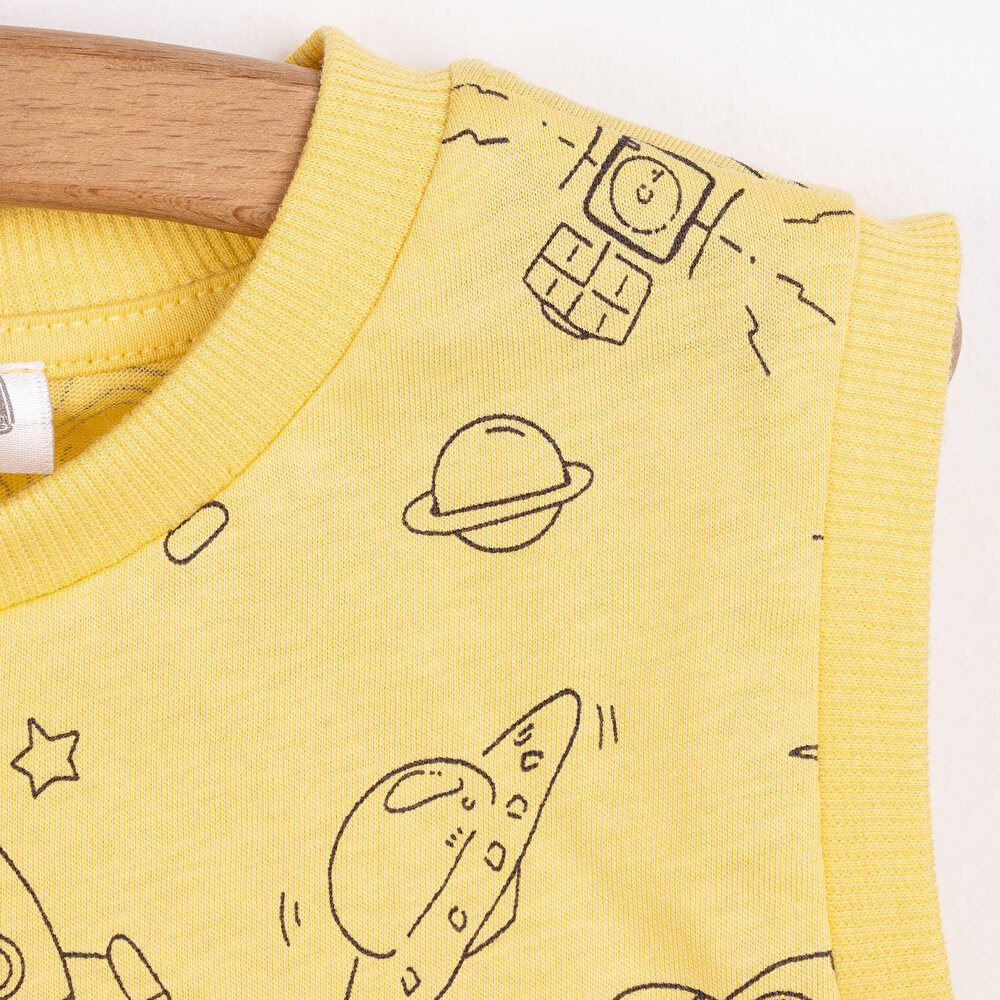 Cosmic Line Tshirt-Şort