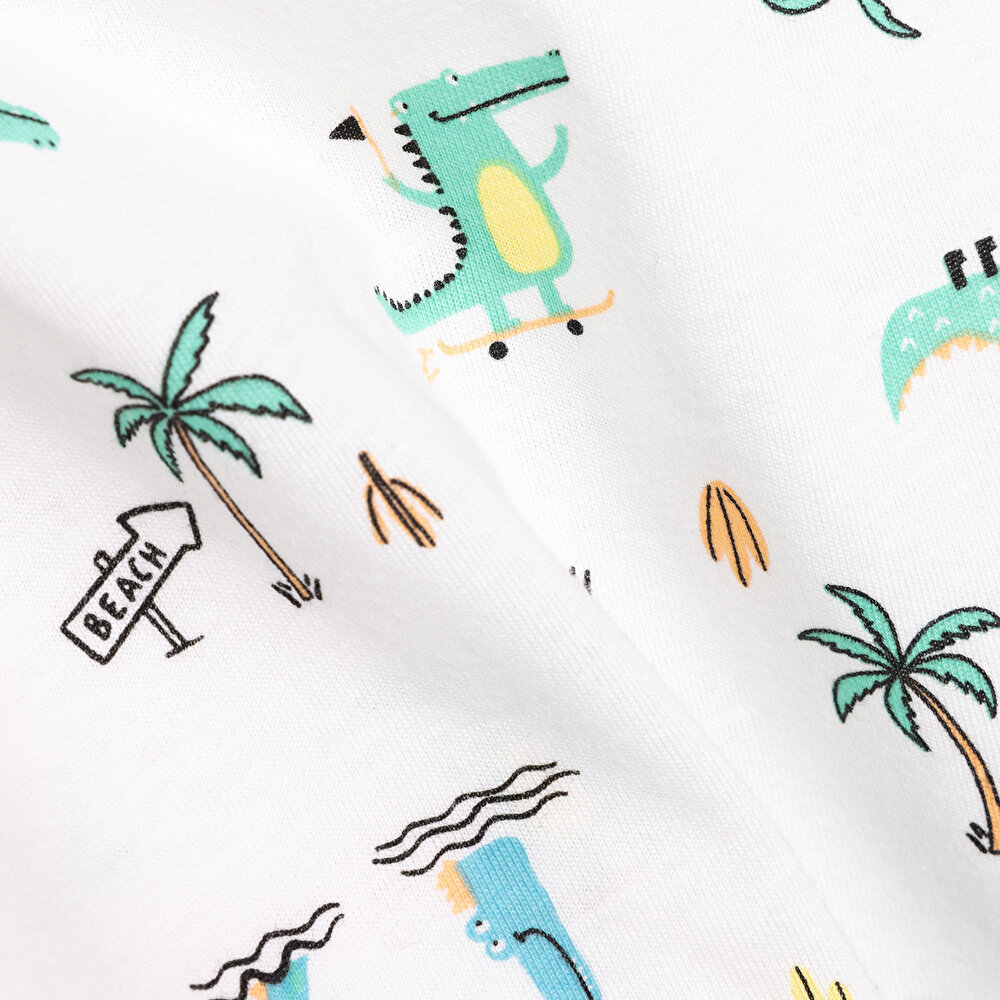 Crocodile Erkek Tshirt-Şort Erkek Bebek