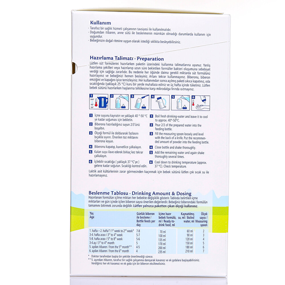 1 Organik Combiotic Bebek Sütü 800 gr 0-6 Ay