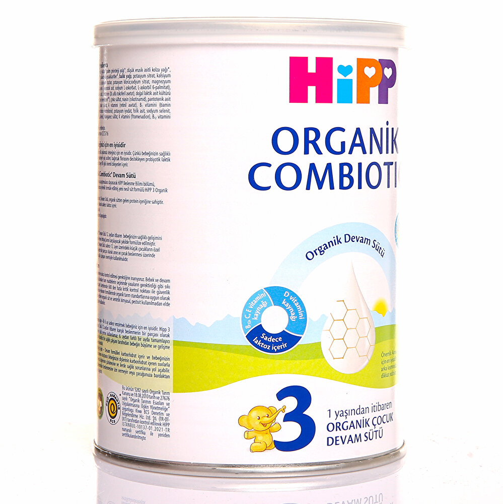 3 Organik Combiotic Devam Sütü 350 gr 1+ Yaş