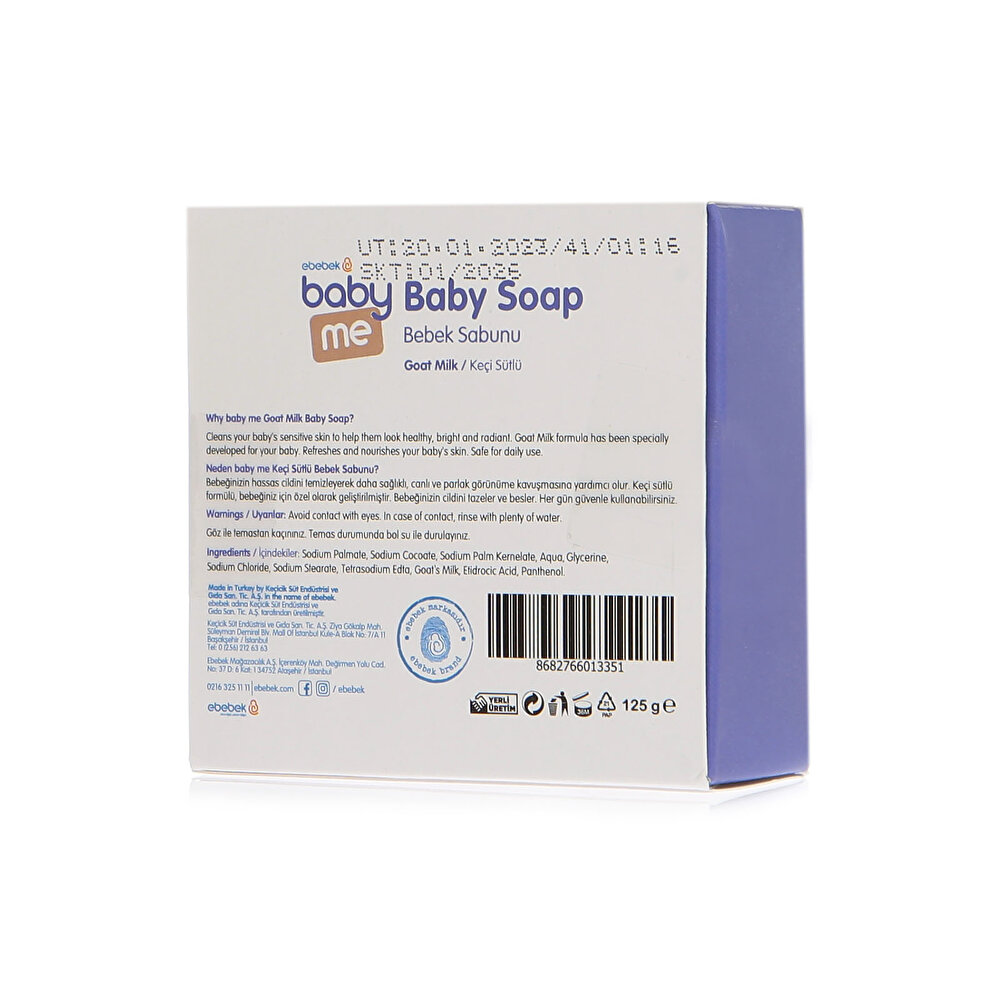 Keçi Sütlü Bebek Sabun 125 gr
