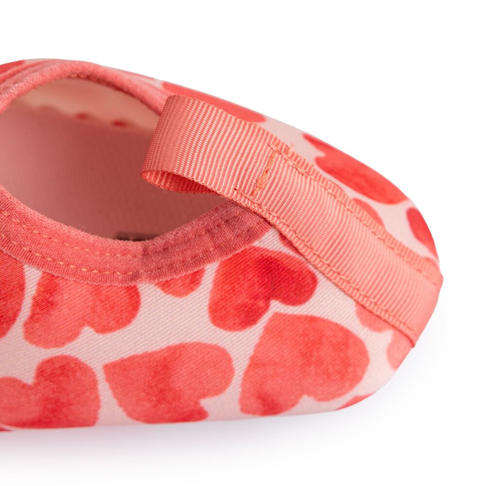 Desenli Deniz Ayakkabısı Kız Bebek