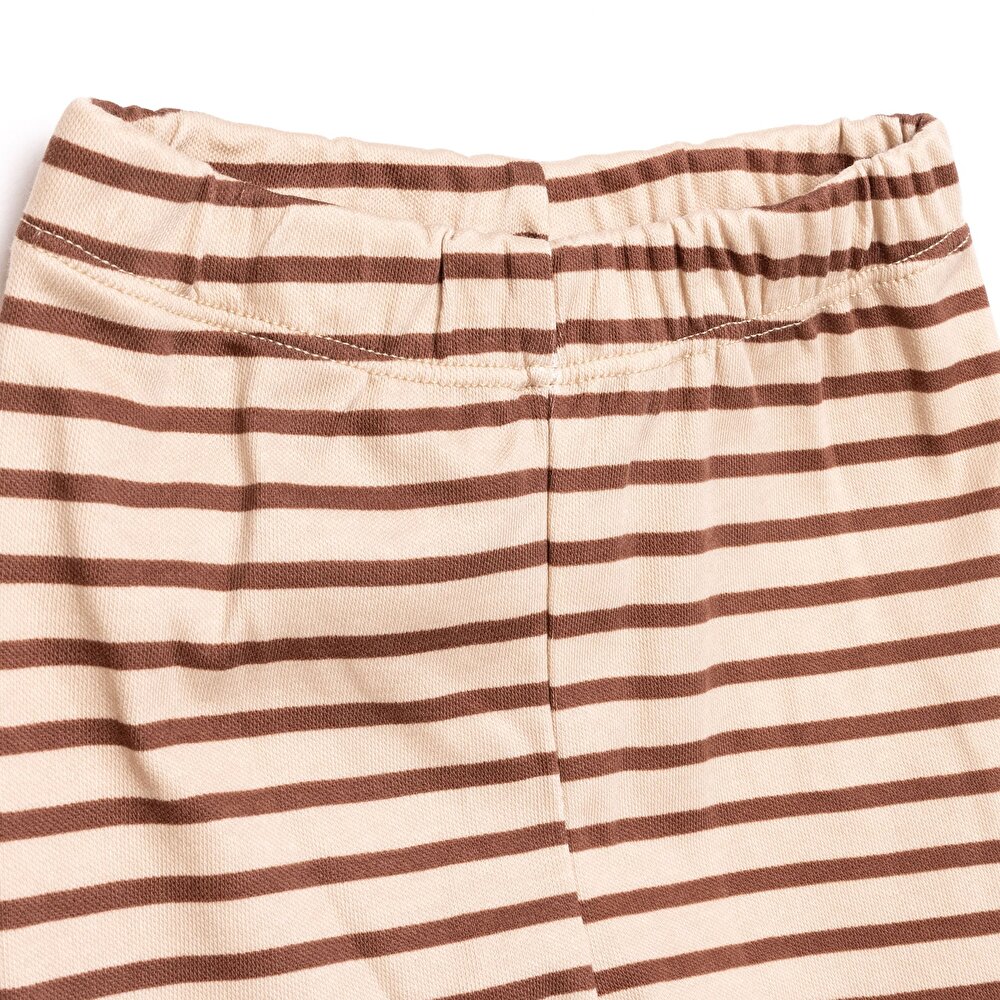 Bisiklet Yaka Ayı Desenli Pijama Takımı Erkek Bebek