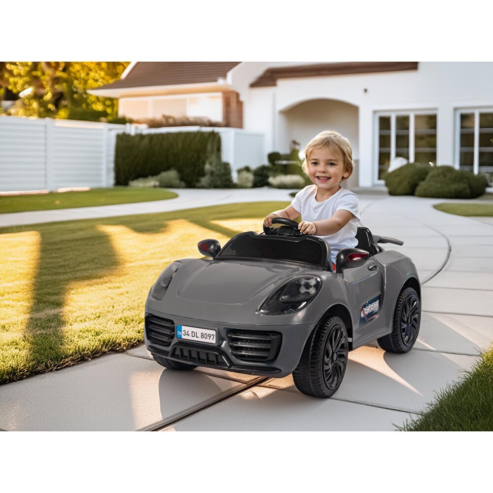 Daytona 12 V  Akülü Araba Uzaktan Kumandalı 4*2 Gri