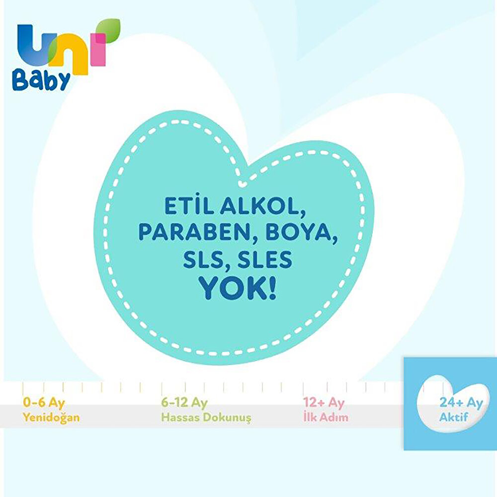 Aktif Sensitive Bebek Islak Mendil 24+ Ay 3x52 Adet