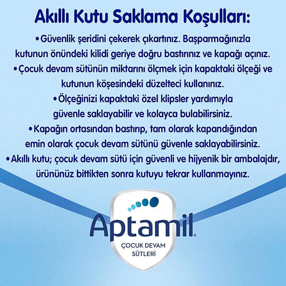 5 Çocuk Devam Sütü Akıllı Kutu 350 gr