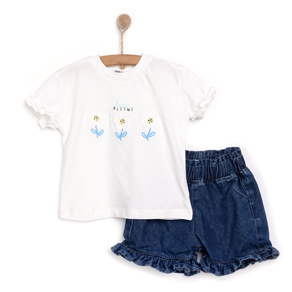 Daisy Kız Tshirt-Şort Kız Bebek