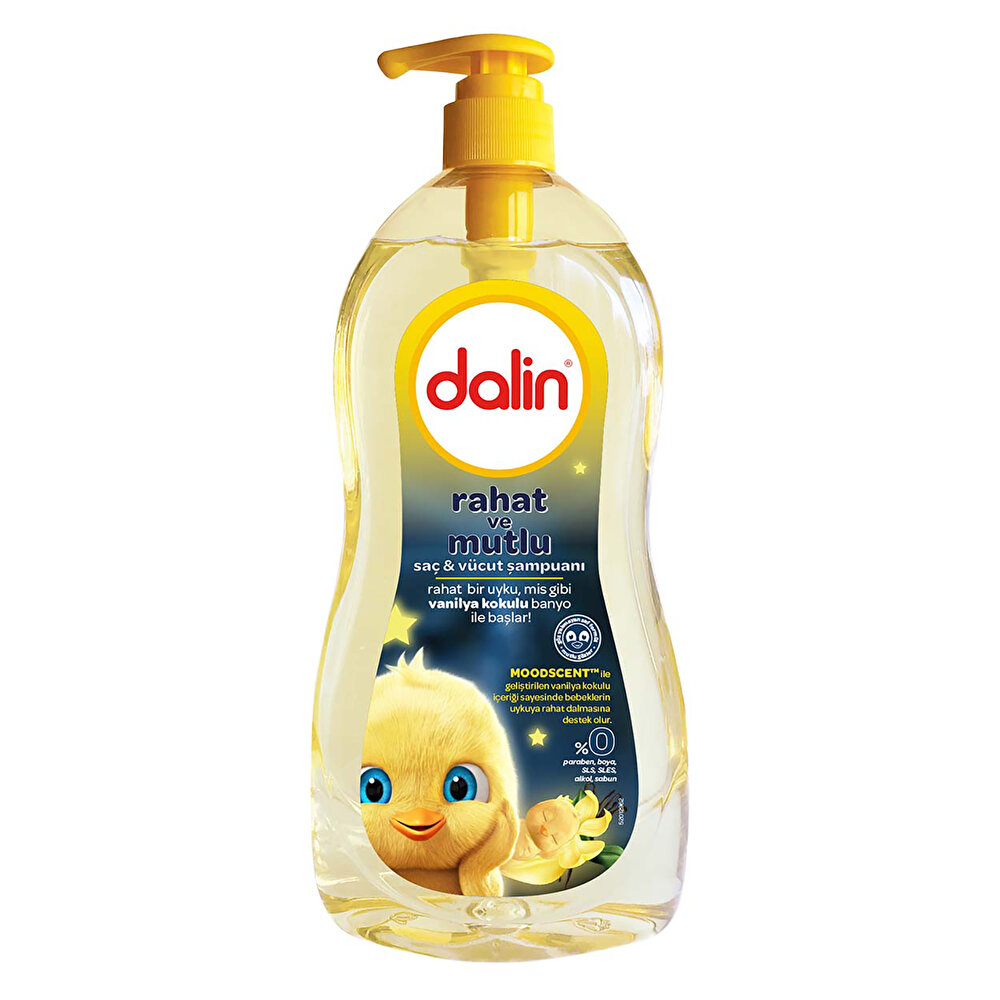 Vanilya Kokulu Rahat Ve Mutlu Bebek Şampuanı 700 ml