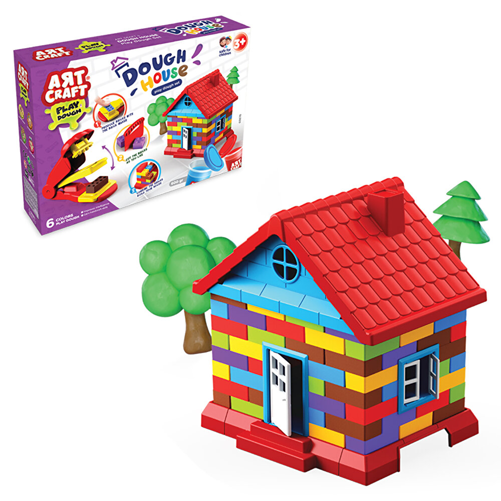 Dede Art Craft Hamur Ev Bebek Oyun Hamuru Seti +3 Yaş