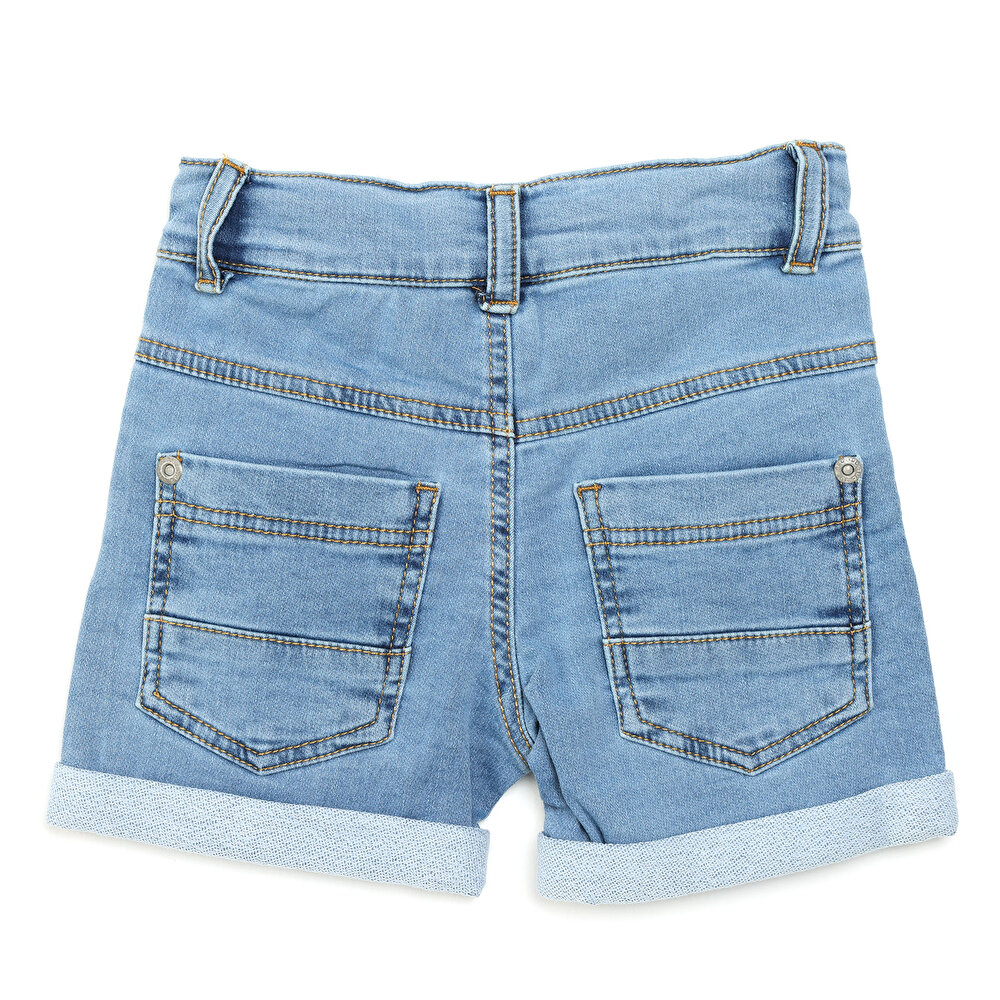 Denim Şort Erkek Bebek