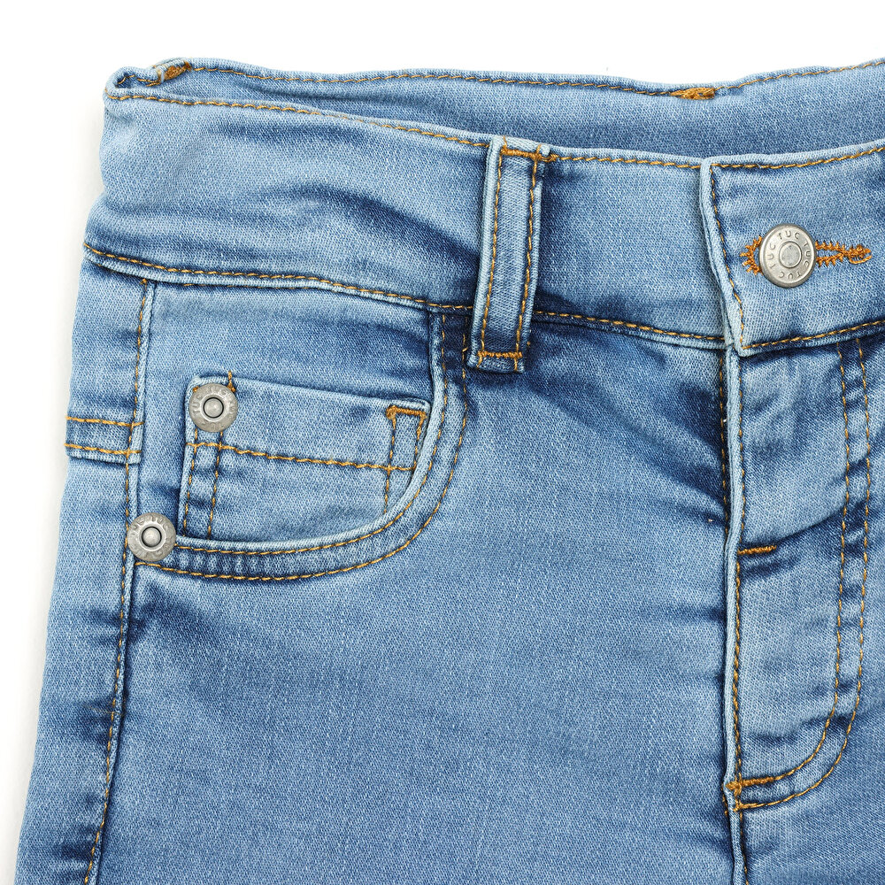 Denim Şort Erkek Bebek