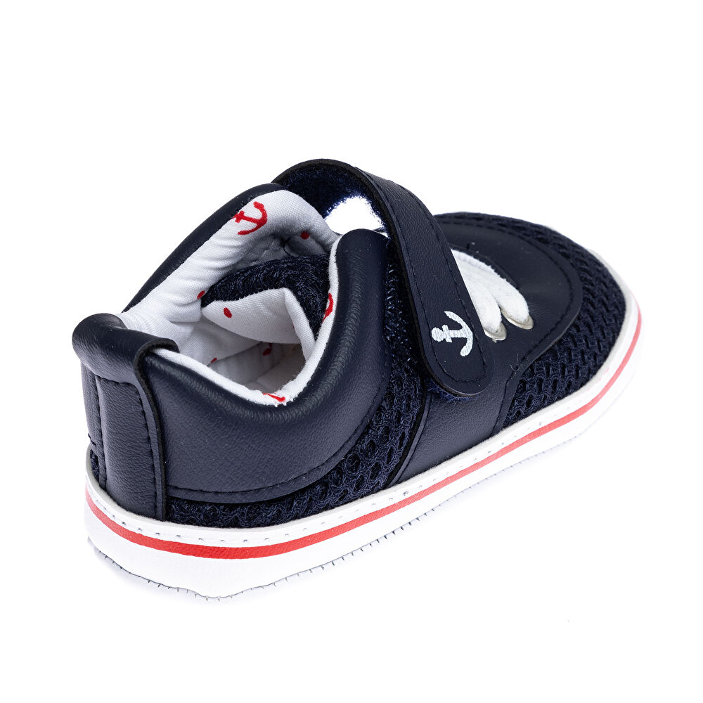 Deniz Çapa Desenli Patik Erkek Bebek