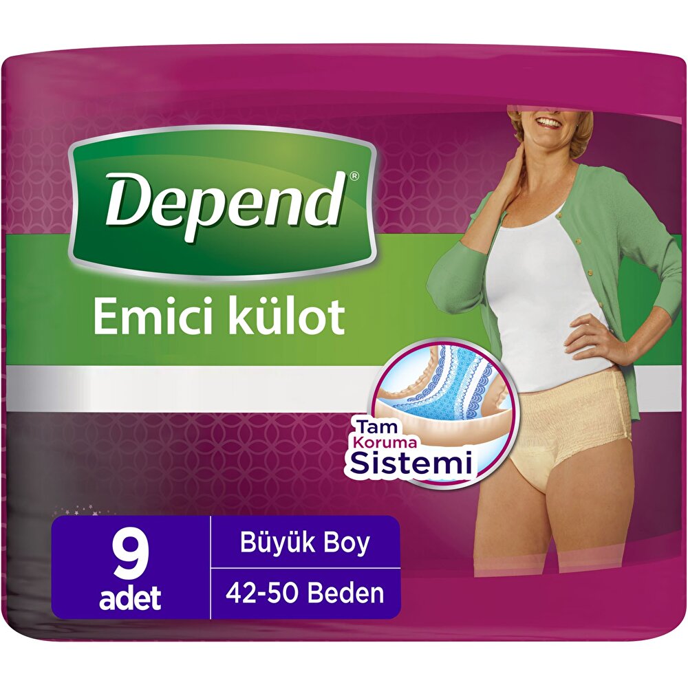 Emici Lohusa Külodu Kadın Büyük Boy 9 Adet