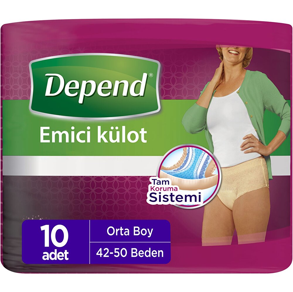 Emici Lohusa Külodu Kadın Orta Boy 10 Adet