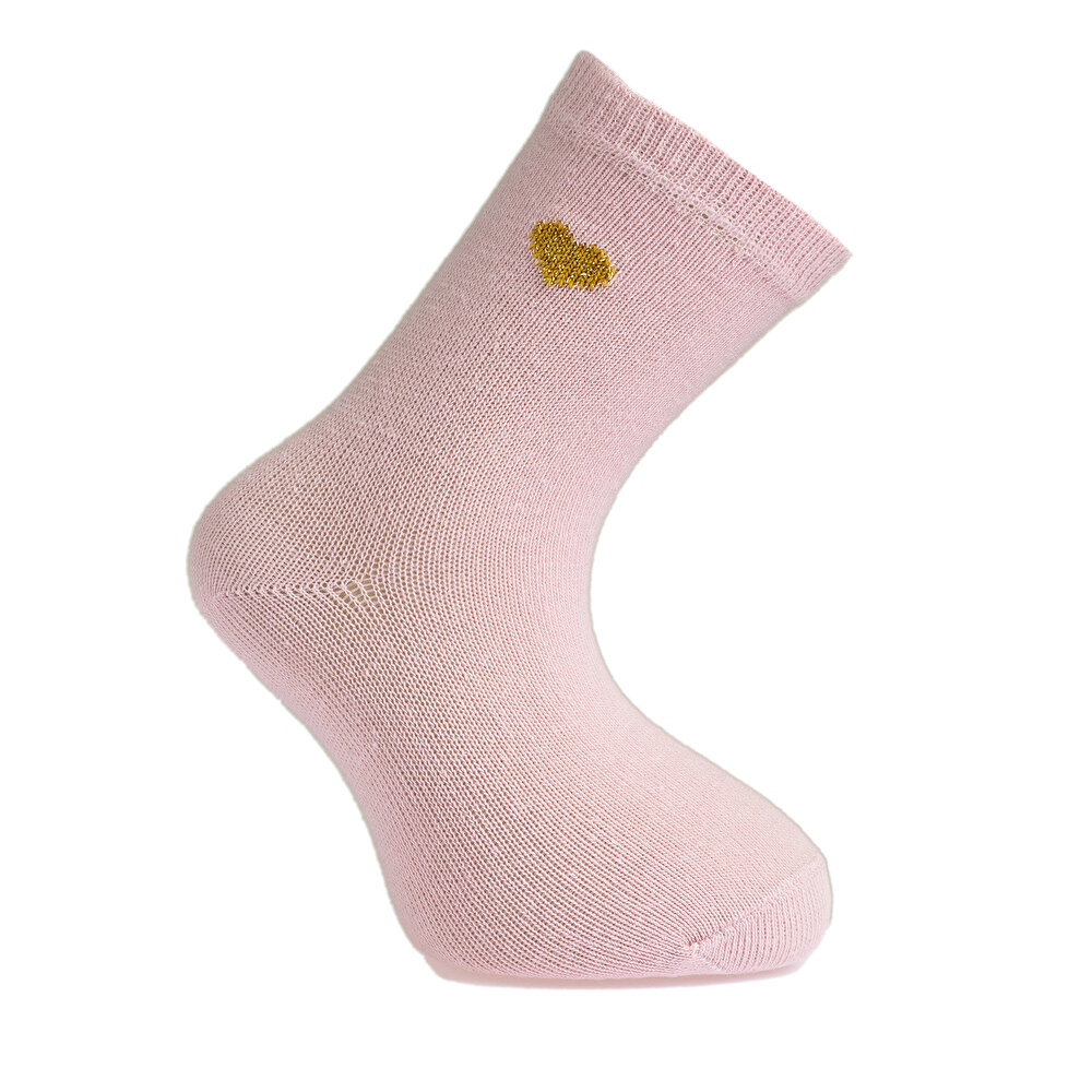 desenli 5'li Soket Çorap Kız Bebek