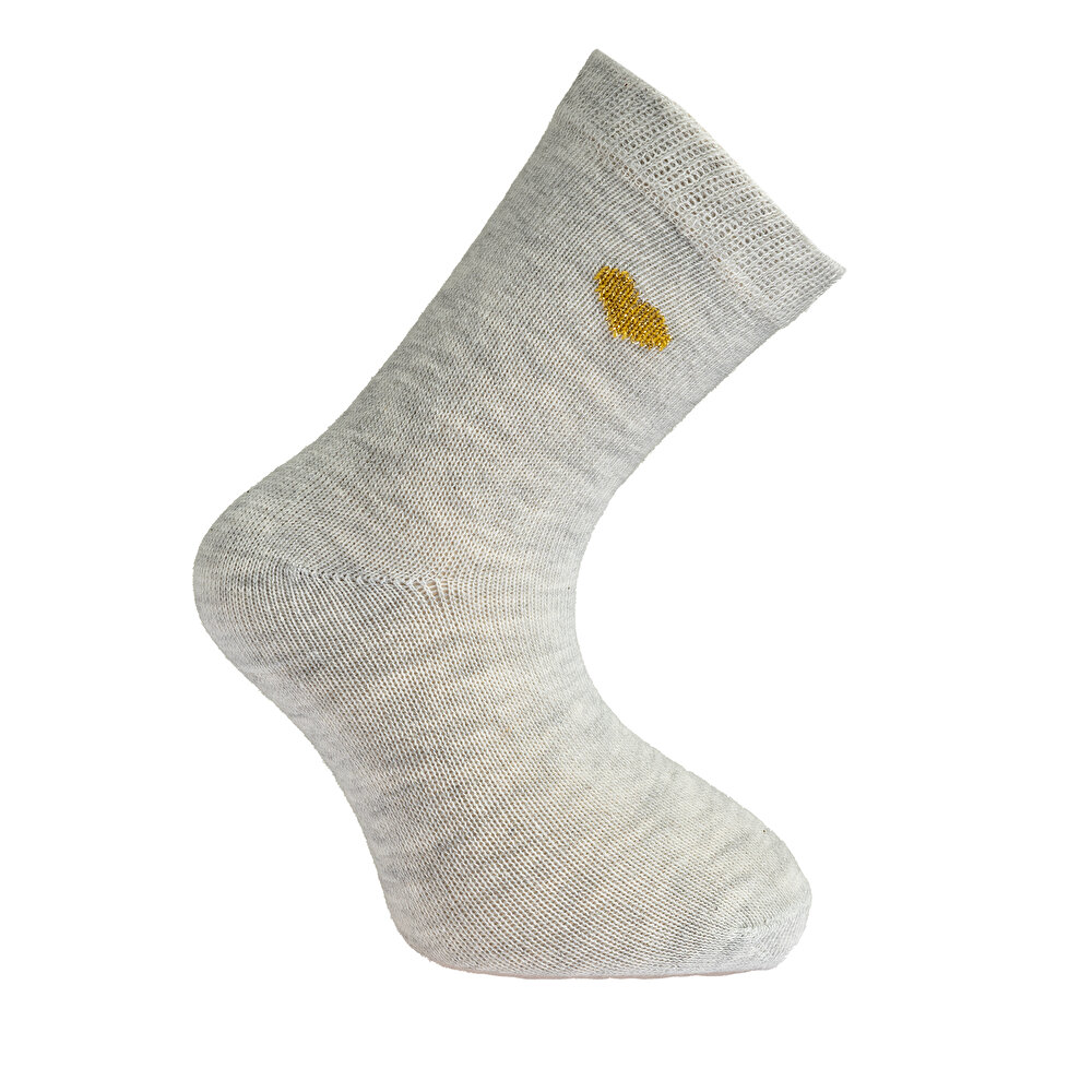 desenli 5'li Soket Çorap Kız Bebek