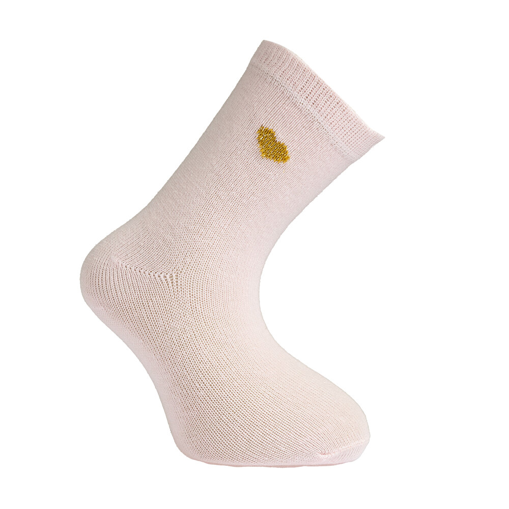 desenli 5'li Soket Çorap Kız Bebek