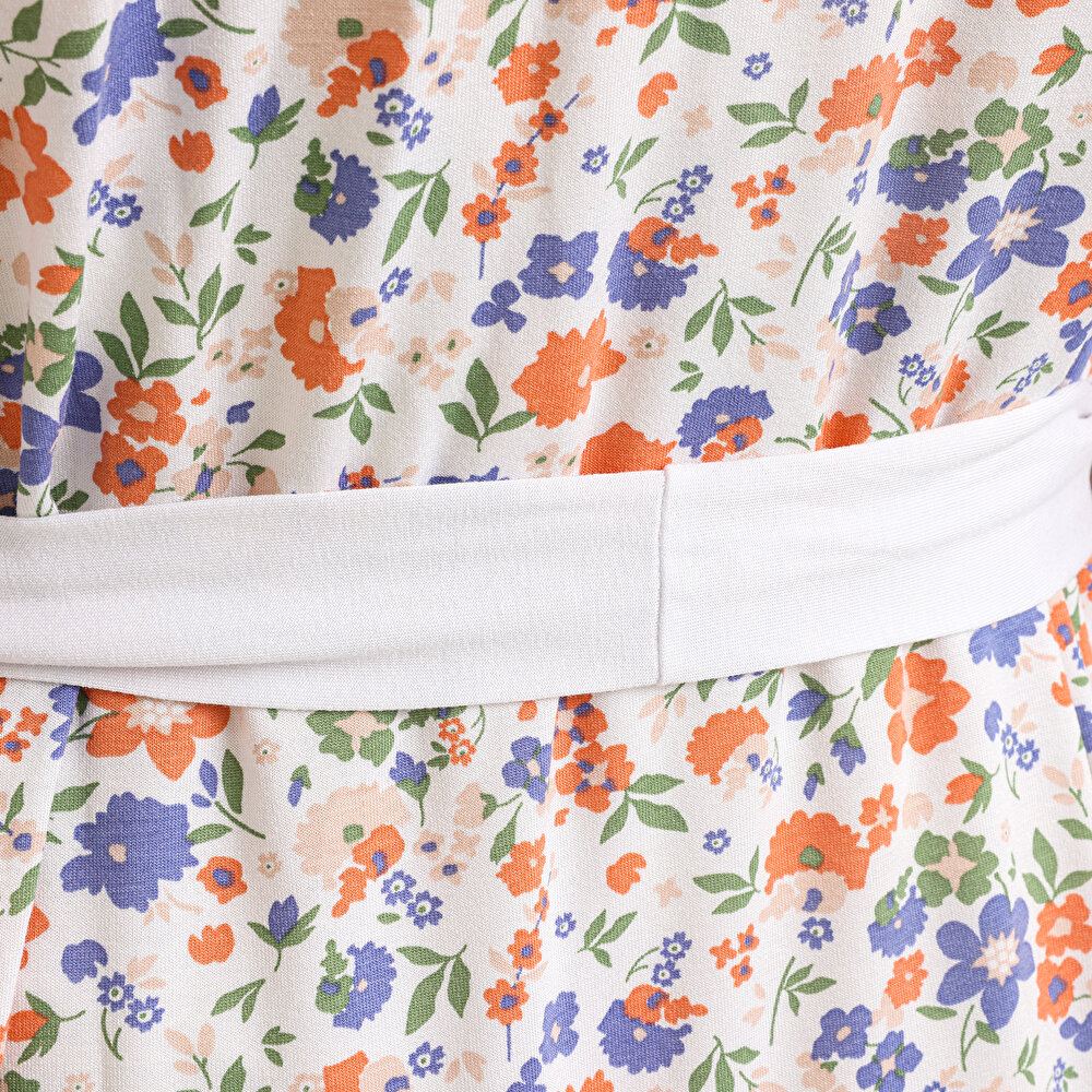 Desenli Hamile Sabahlık