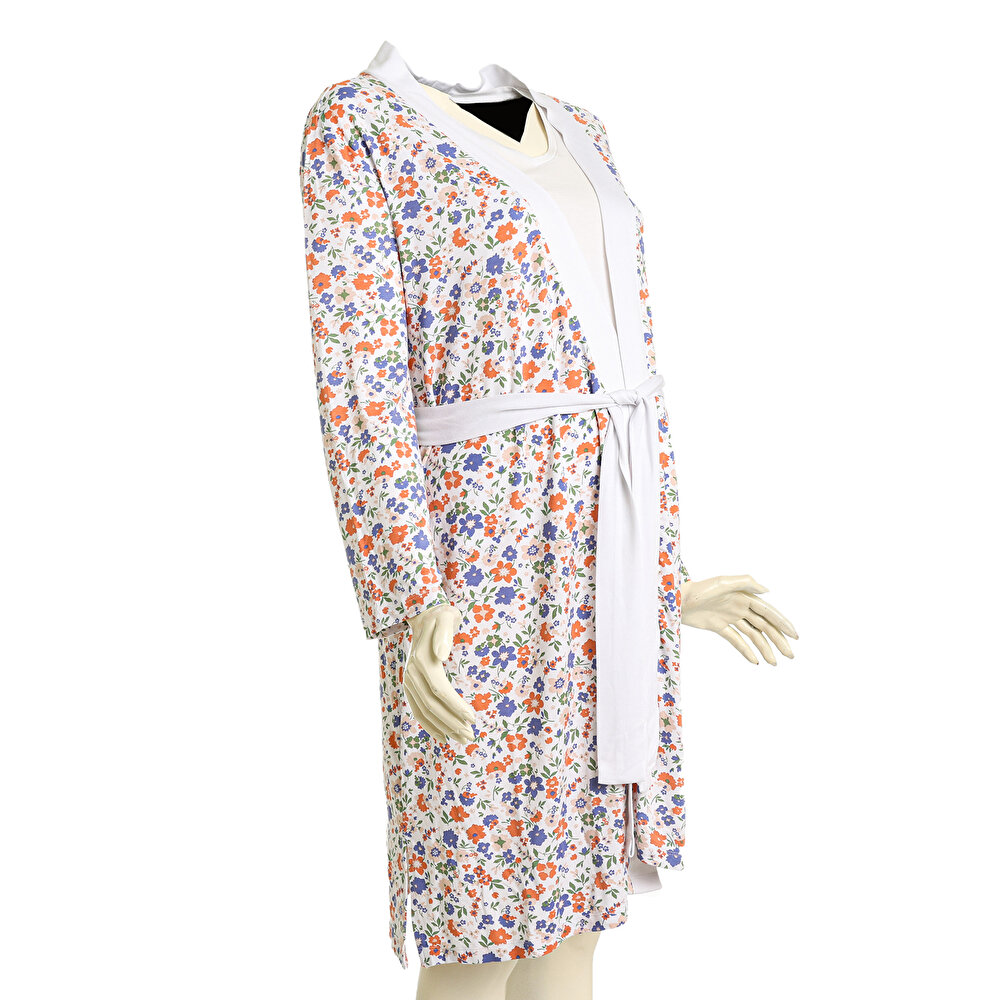 Desenli Hamile Sabahlık