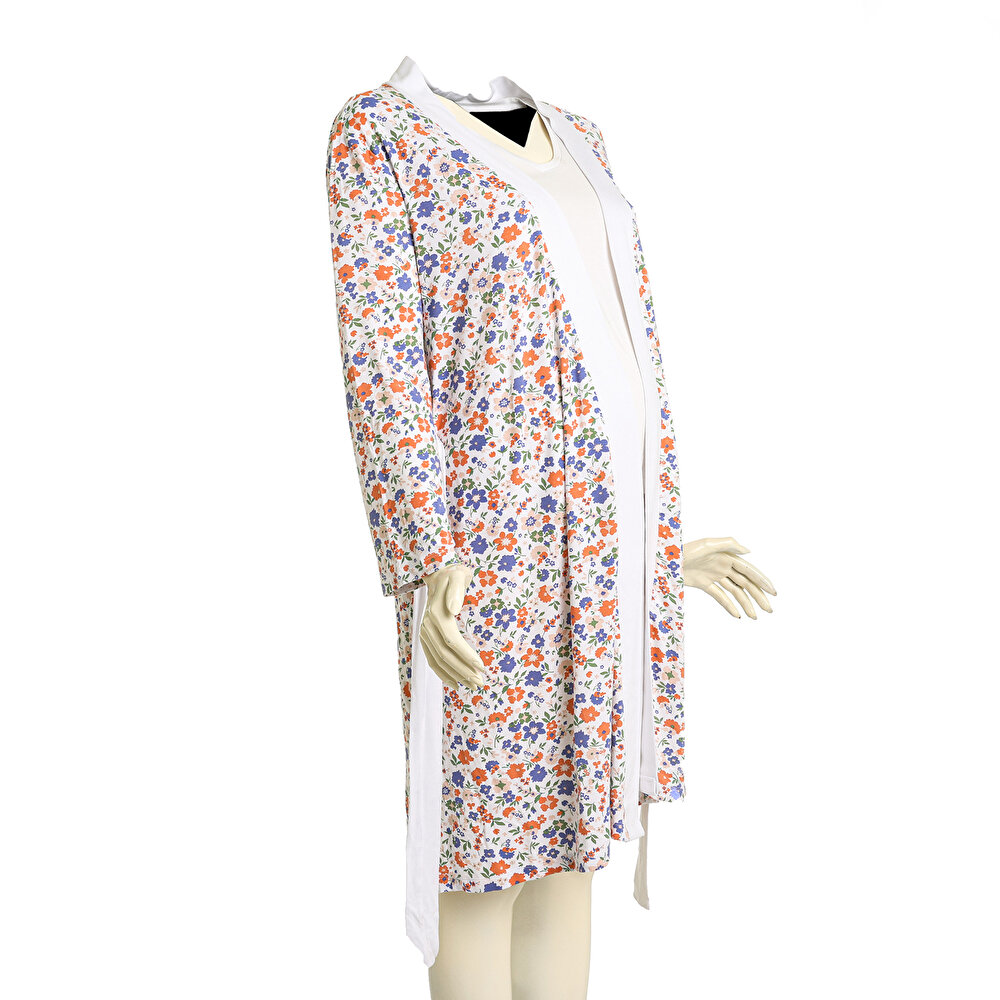 Desenli Hamile Sabahlık