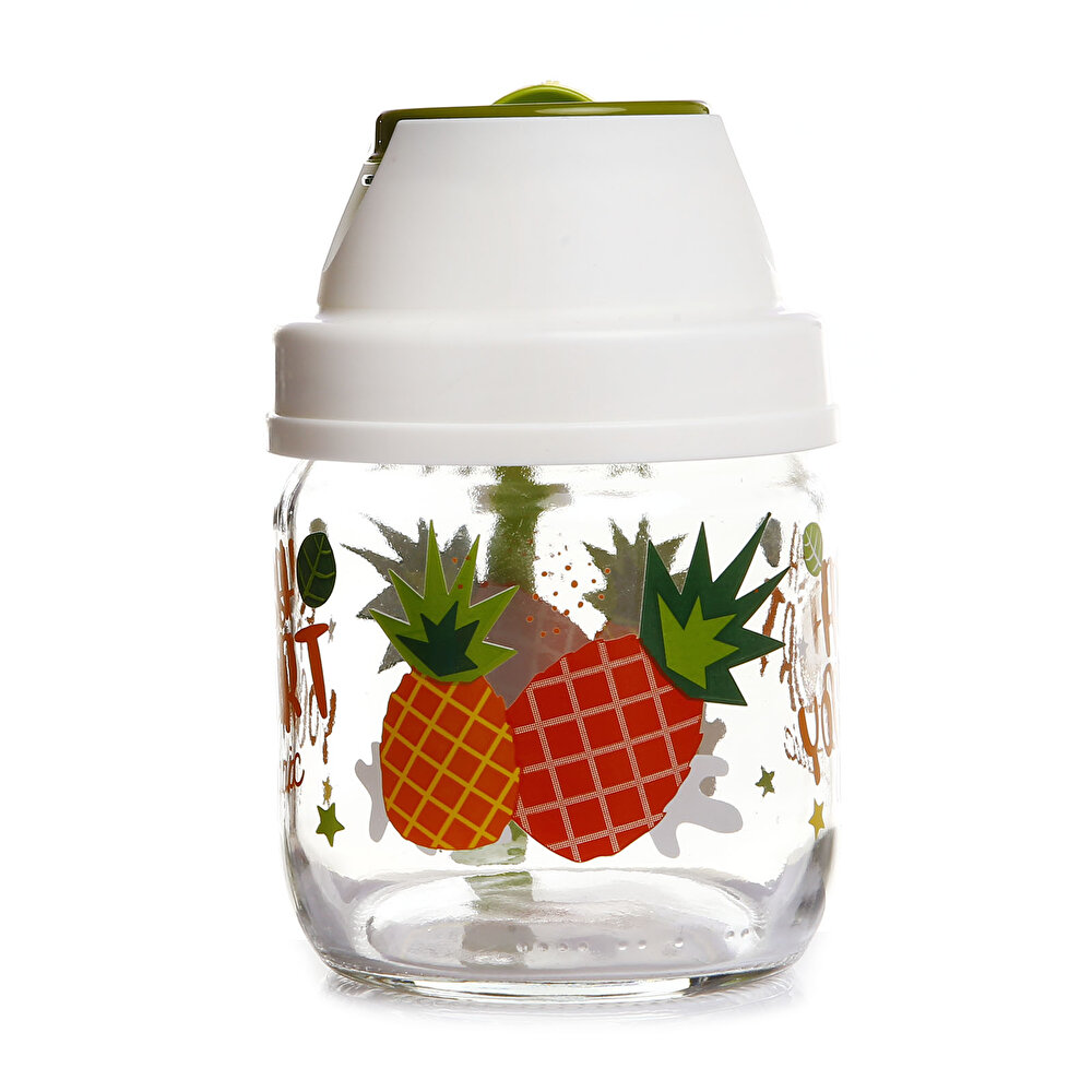 Desenli Meyve-Salata-Yoğurt Bebek Saklama Kavanozu 425 ml