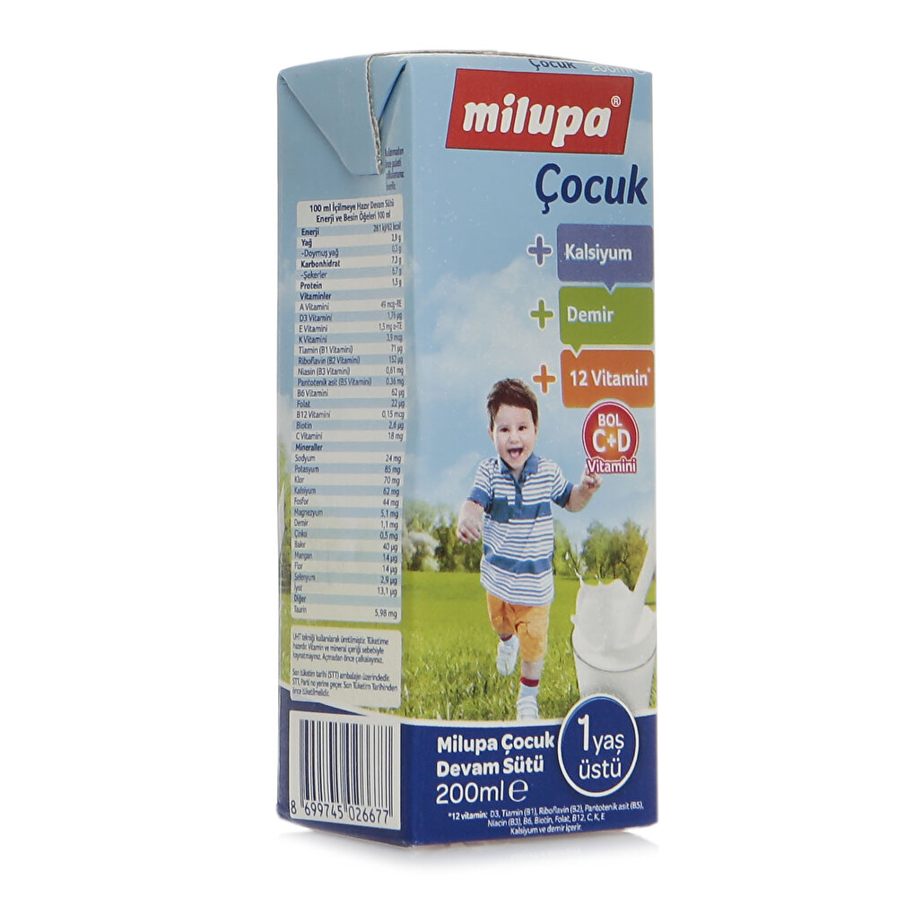 Çocuk Devam Sütü İçime Hazır 200 Ml 1 Yaş+