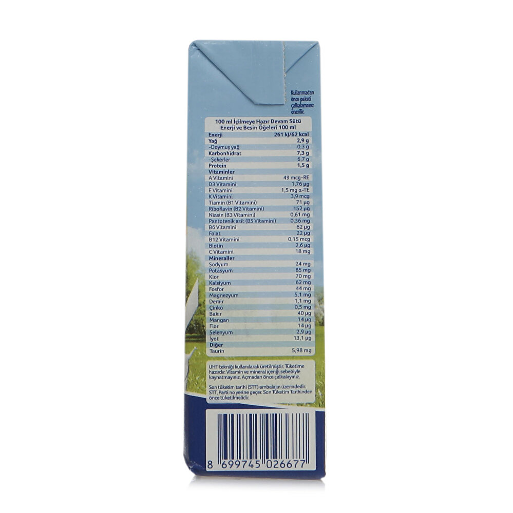 Çocuk Devam Sütü İçime Hazır 200 Ml 1 Yaş+