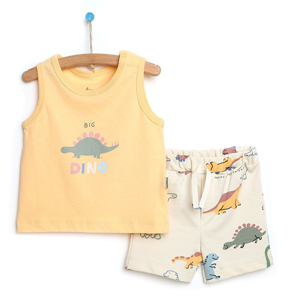 Dino Party Atlet-Şort Takım Erkek Bebek