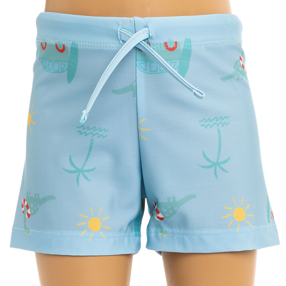 Dinozor Desenli Erkek Boxer Mayo Erkek Bebek