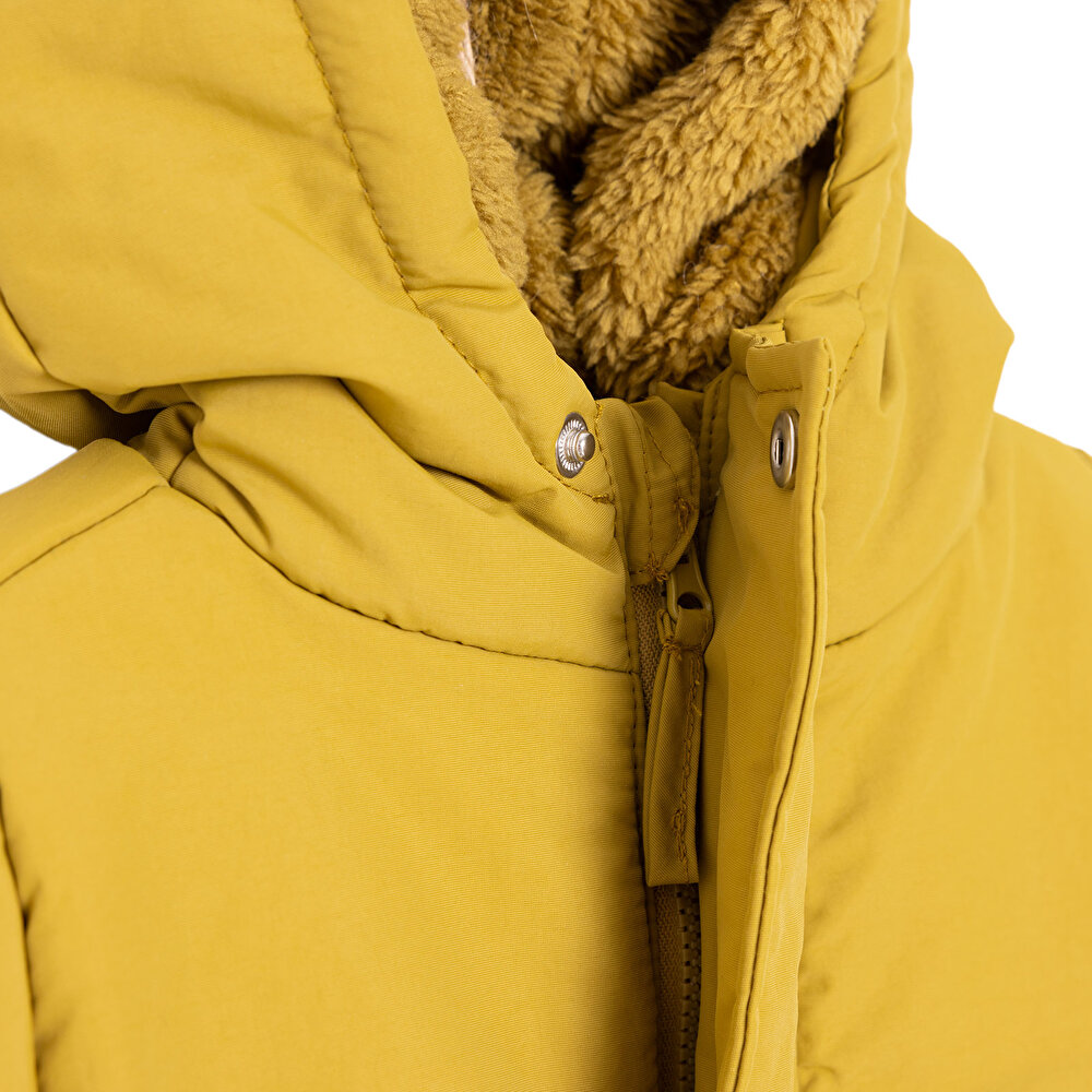 Dinozor Şapkalı Mont Erkek Bebek