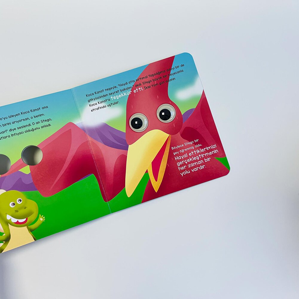 Dinozor Stego ve Sevimli Dostları - Bu Kocaman Gözler Kimin? 4