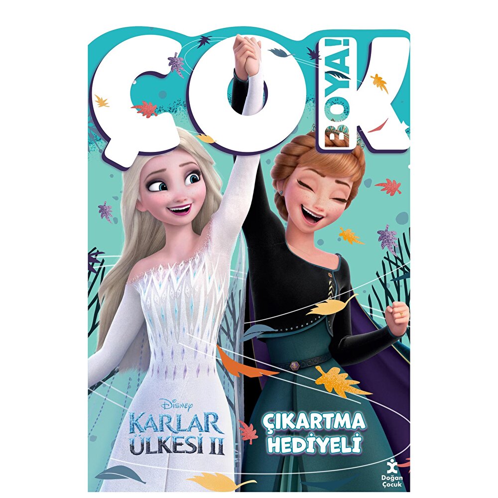 Disney Karlar Ülkesi Çok Boyama Çıkartmalı Kitabı