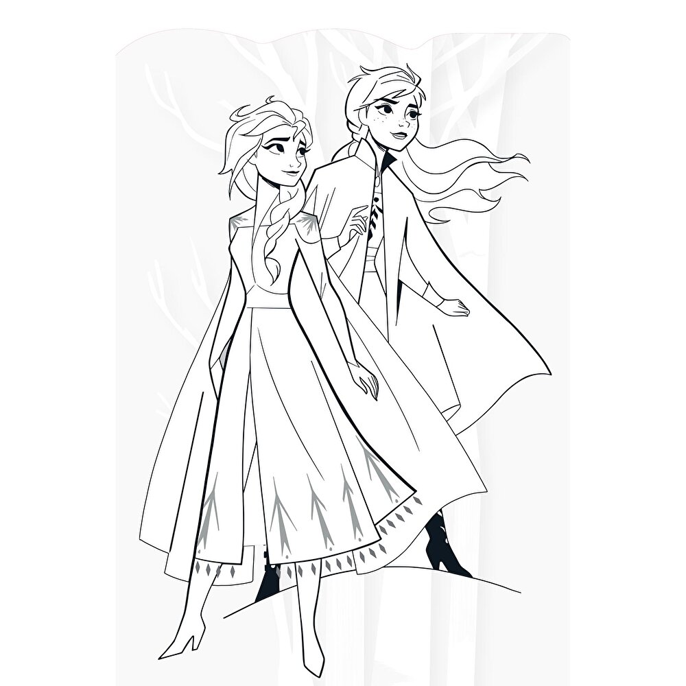 Disney Karlar Ülkesi Çok Boyama Çıkartmalı Kitabı