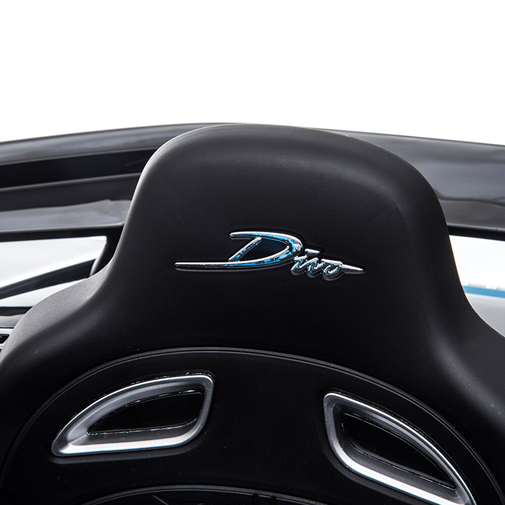 baby toys Bugatti Divo 12 V Akülü Araba Uzaktan Kumandalı 4*2 Gri