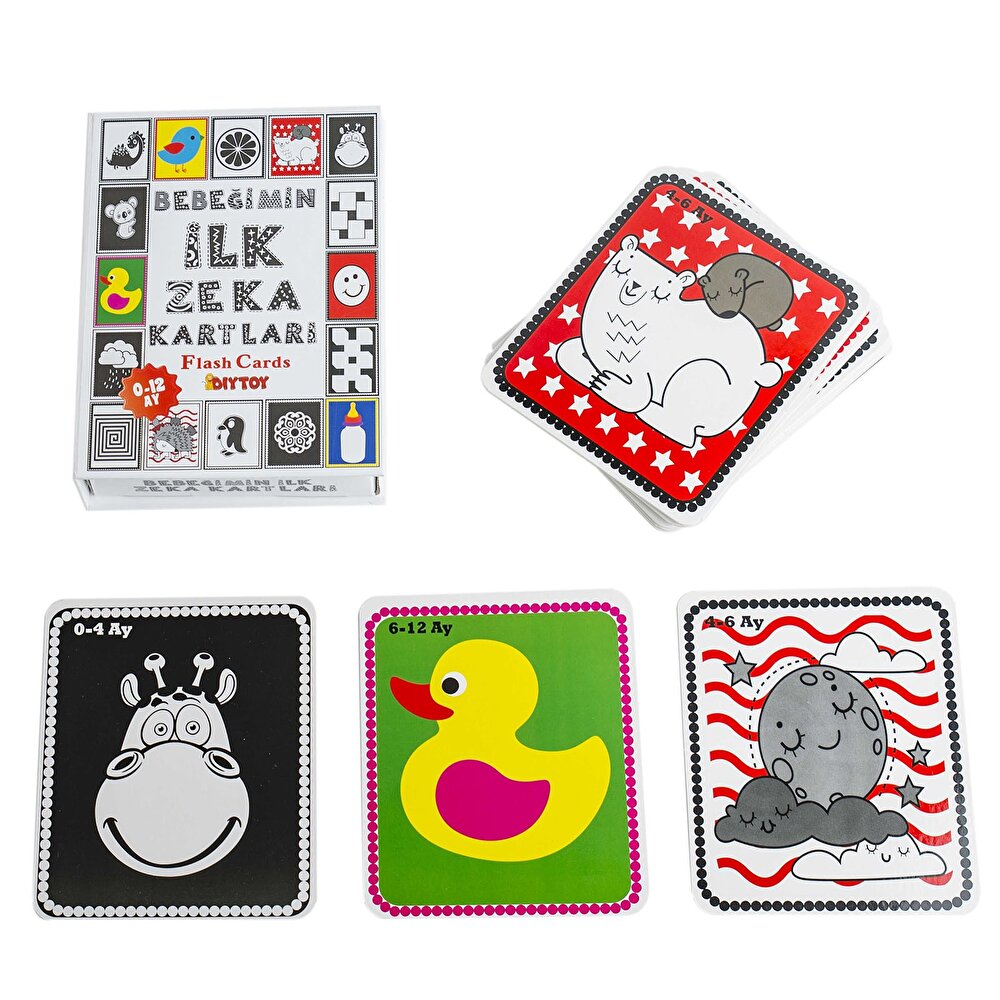 Dıy Toy Bebeğimin İlk Zeka Kartları 0-12 Ay